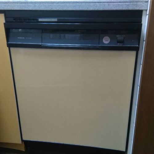 ビルトイン食器洗機 パナソニックNP-45MC6T交換工事【京都市北区紫野】
