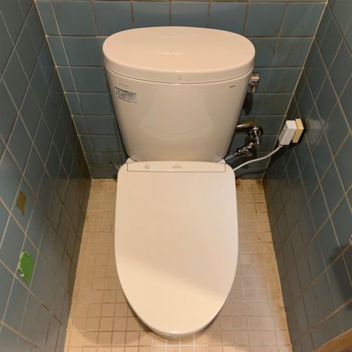 【ピュアレストEX】トイレ交換工事（京都市北区）