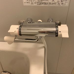 浴室シャワーカランの交換【KVK KF800U】(京都市北区)