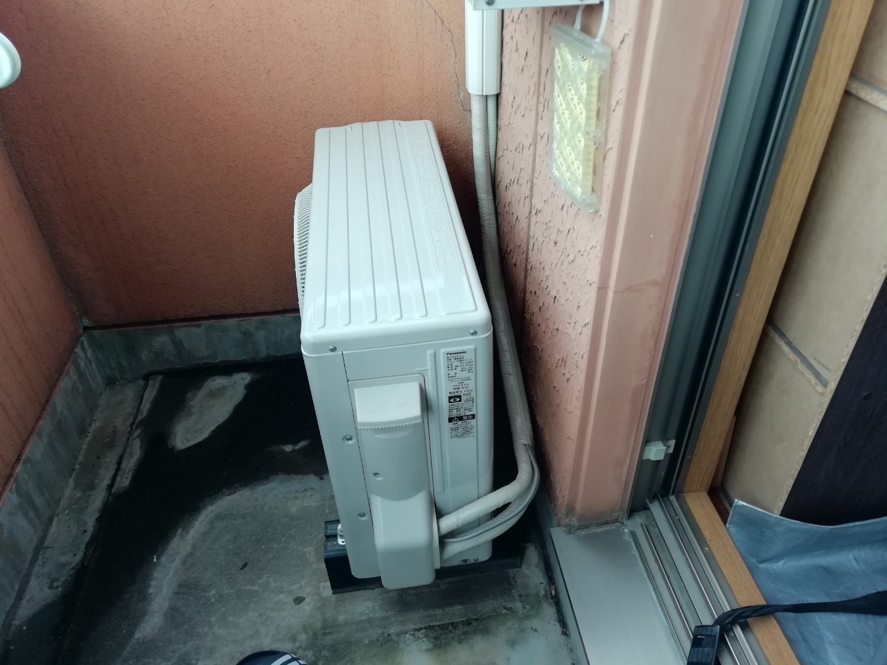 マンションのエアコン交換｜CS-229CF｜京都市北区西賀茂