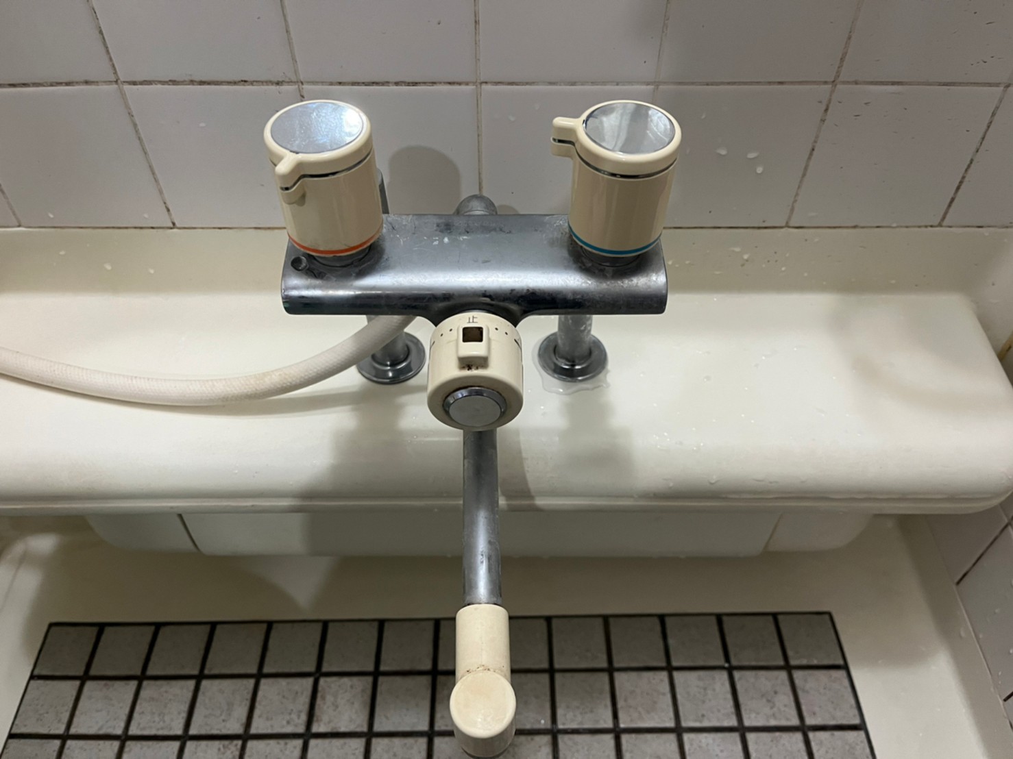 予約受付中】 浴室水栓 スパウト長さ：170mm 三栄 SK181D-13 COULE 壁付サーモスタット式混合栓 サーモシャワー混合栓 