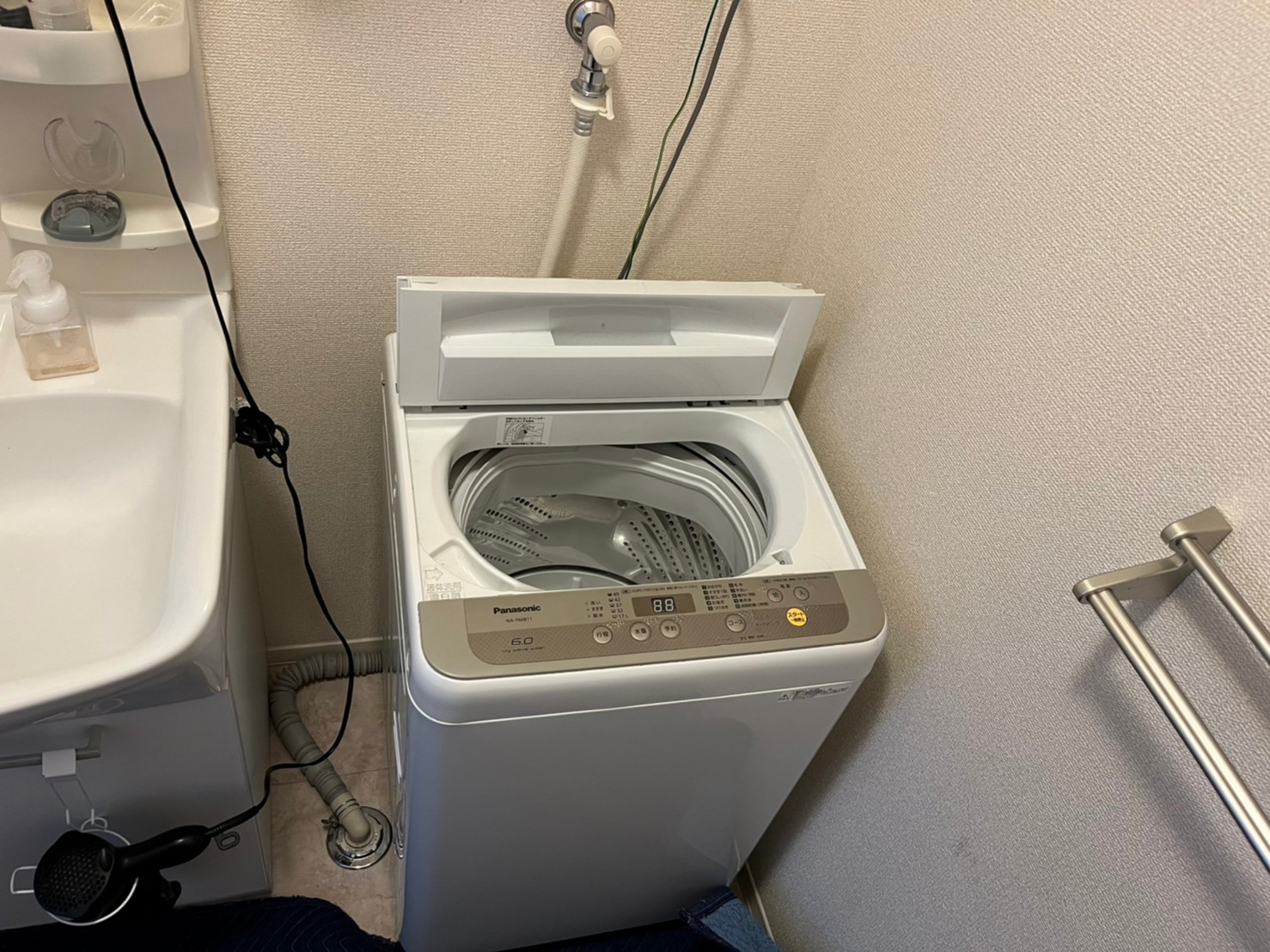 Panasonic洗濯機NA-FA110K5 衣類乾燥機NH-D603【京都府大山崎町