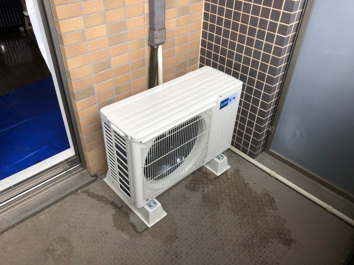 三菱エアコンMSZ-GV2522-w - 冷暖房、空調