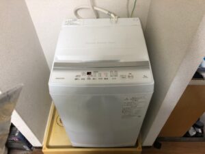 【現場レポート】マンション　洗濯機入替　東芝AW-45GA2