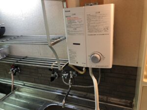 【現場レポート】Rinnai　ガス瞬間湯沸器　RUS-V53YTA 先止め式