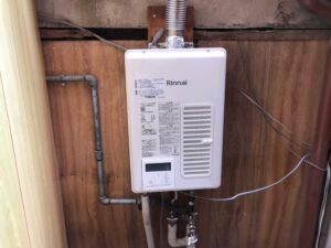 【現場レポート】Rinnai　RUX-V1615WFA(B)-E　ガス給湯器交換