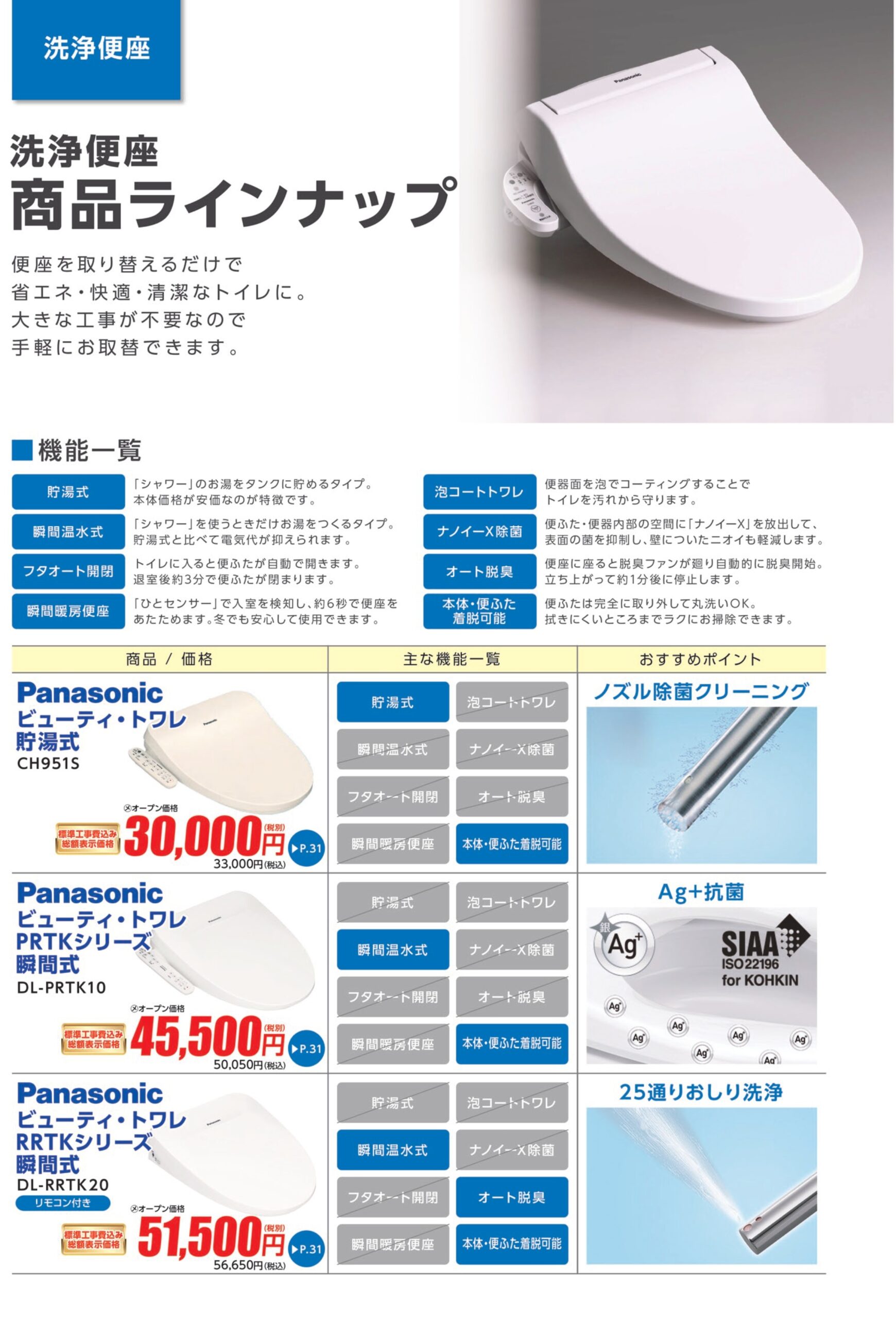 温水洗浄便座 – 株式会社ワットムセン ｜家電・電気・ガス機器・水廻り