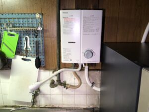 【現場レポート】Rinnai　ガス瞬間湯沸かし器 　RUS-V51YTB（元止式）