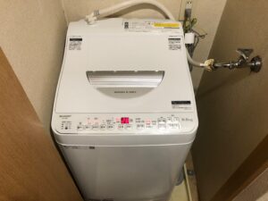 【現場レポート】洗濯機　シャープ　ES-TX6G-S