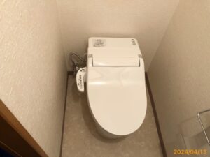 【現場レポート】トイレ タンクレス　パナソニック NewアラウーノV S5 標準機能のみ  XCH3015RWS　