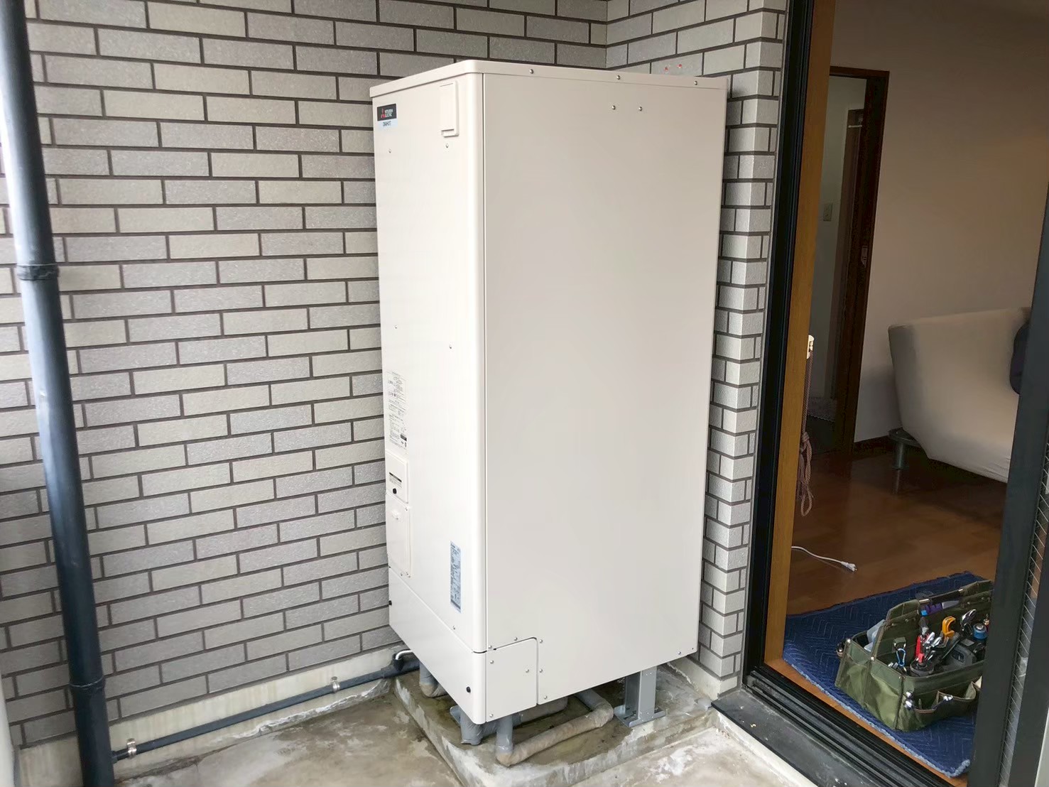 三菱電機　電気温水器 自動風呂給湯タイプ エコオート SRT-J37CD5 【京都市北区の不動産管理会社様より】