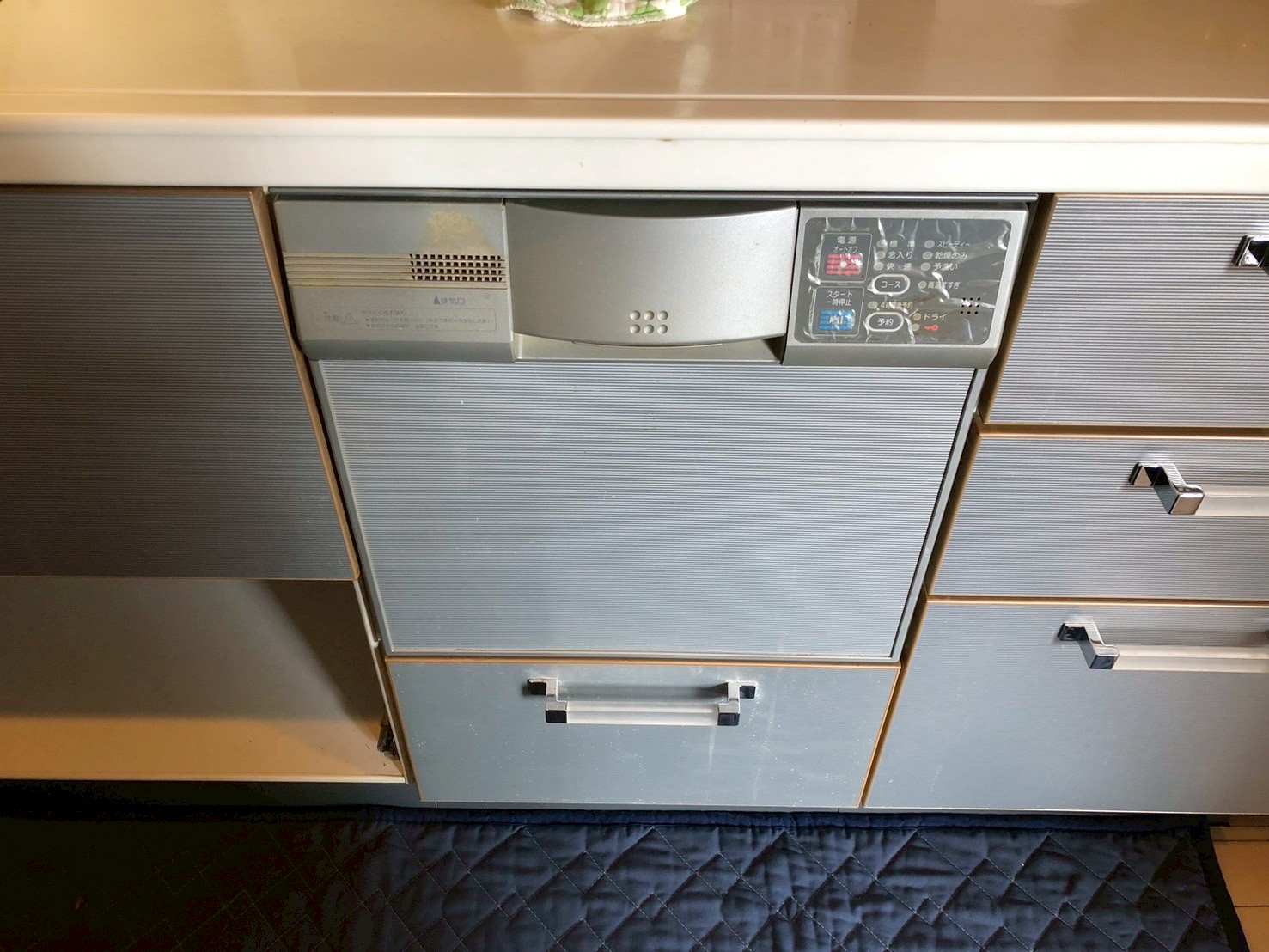 パナソニック フルオープン食器洗い乾燥機 ストリーム NP-45MS9S 食洗器交換【京都市北区】