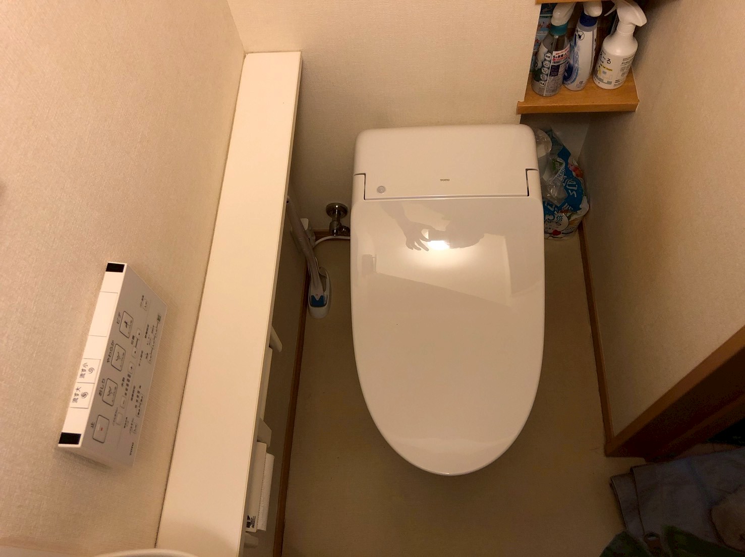 ＴＯＴＯ ウォシュレット一体型 ＧＧＡ１ CES9C10 トイレ交換工事 【京都市上京区】