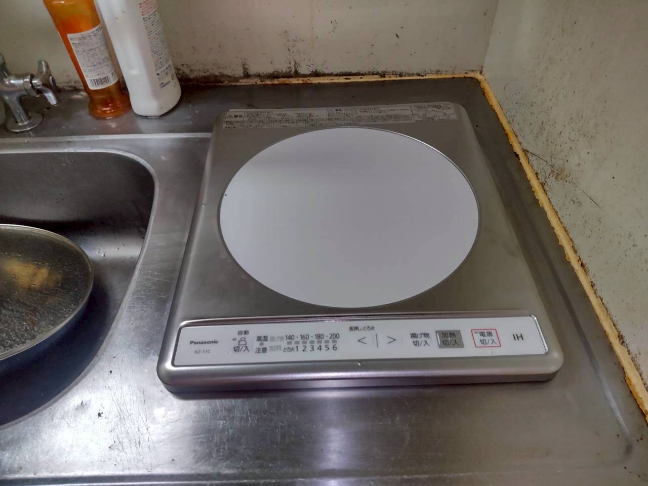 パナソニック IHクッキングヒーター交換工事 KZ-11C【京都市上京区のオーナー様より】