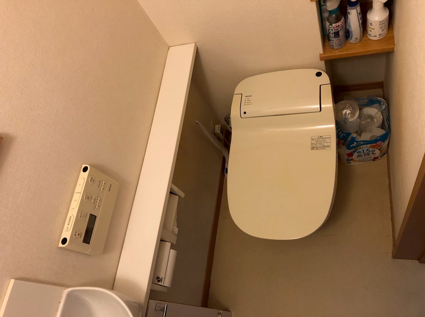 ＴＯＴＯ ウォシュレット一体型 ＧＧＡ１ CES9C10 トイレ交換工事 【京都市上京区】