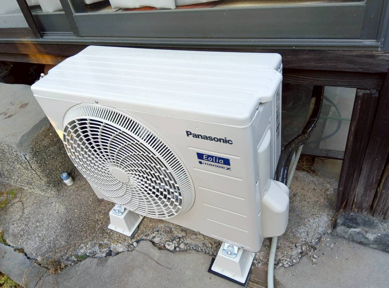 パナソニック ルームエアコン交換工事 2025年モデル  Jシリーズ（おもに10畳用）CS-285DJ 【京都市上京区】