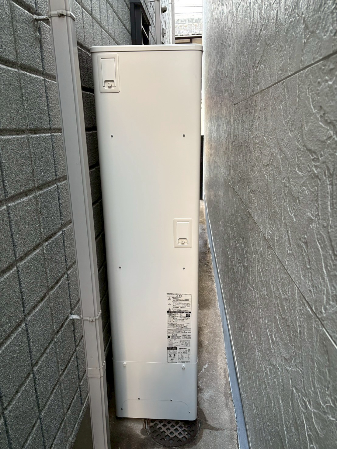 パナソニック エコキュート交換工事 HE-W37LQS【京都市北区】