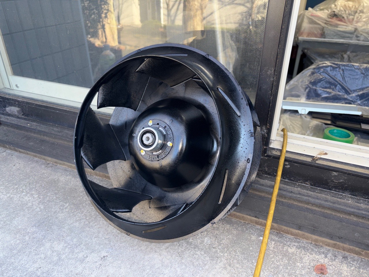 天井カセット形 2方向分解洗浄【京都市北区の法人様より】