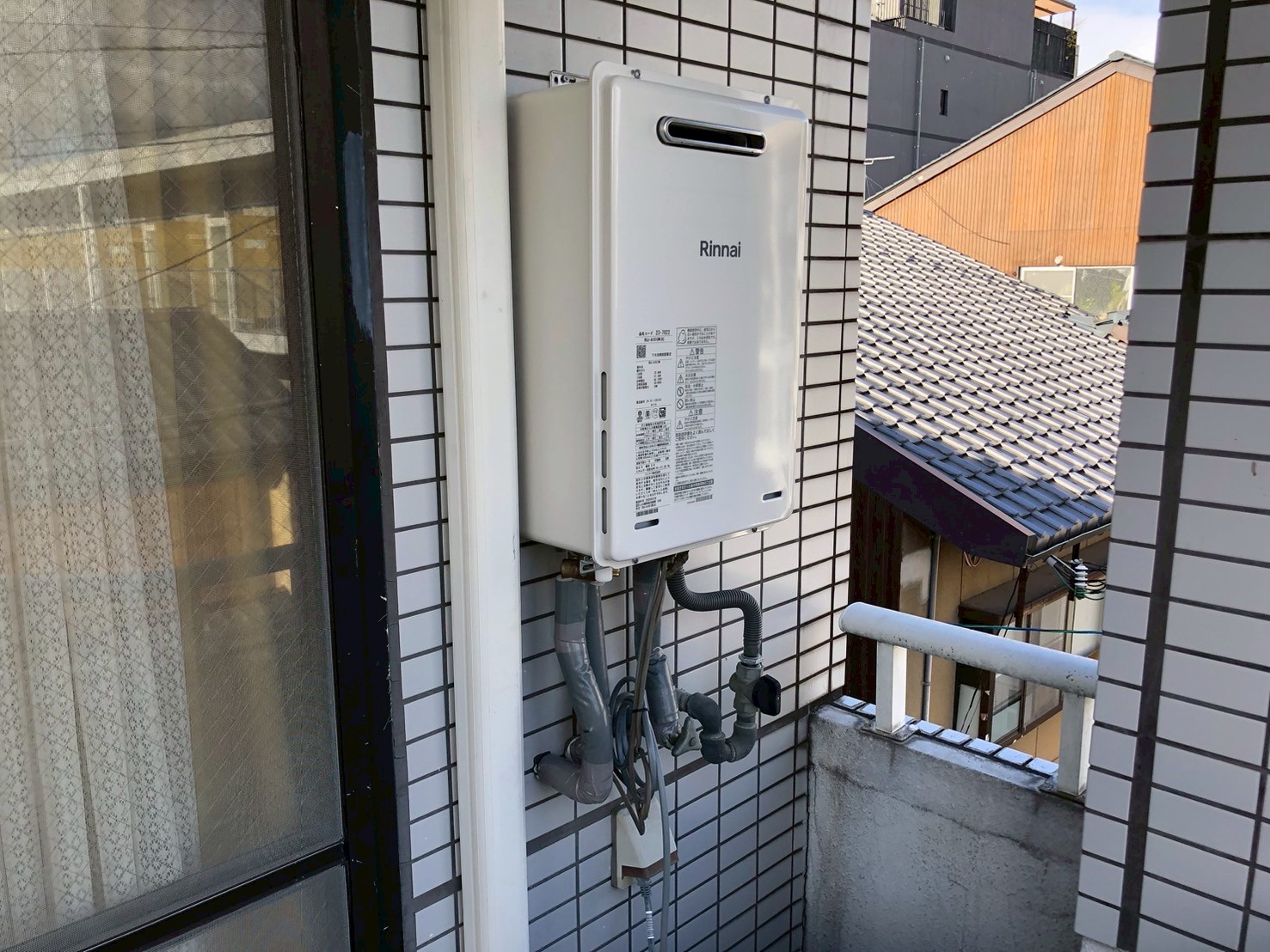 リンナイ ガス給湯器 高温差し湯式 16号 RUJ-A1610W(A) 13A 高温差し湯式【京都市北区】