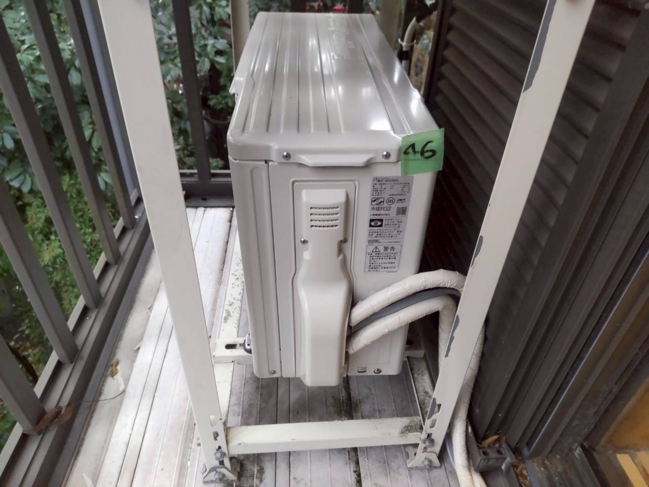 三菱電機 2025年モデル AXVシリーズ 10畳用 MSZ-AXV2825 エアコン交換工事【京都市左京区】