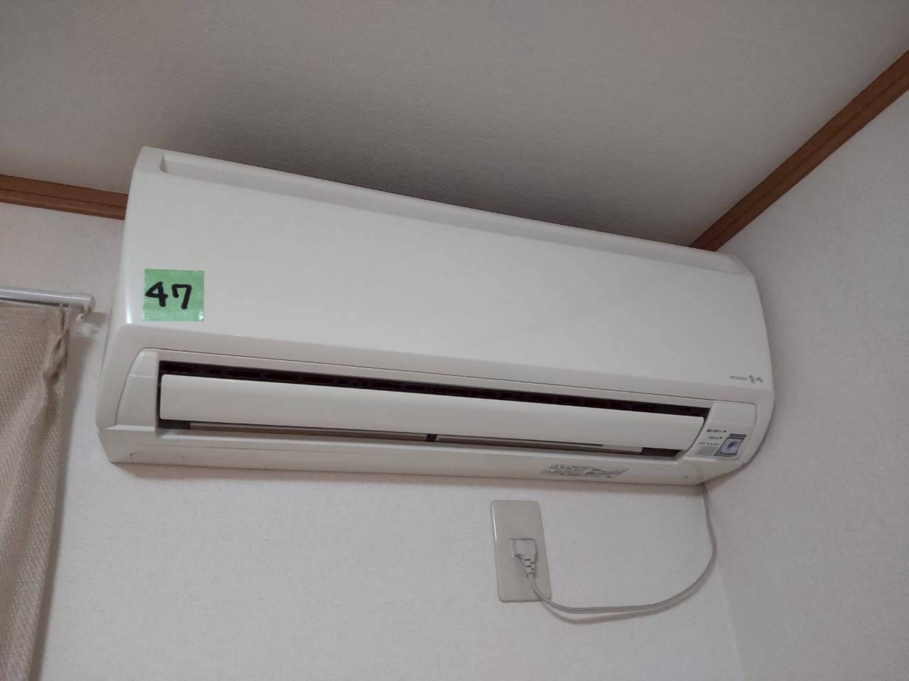 三菱電機 2025年モデル AXVシリーズ 6畳用 MSZ-AXV2225-W  エアコン交換工事【京都市左京区】