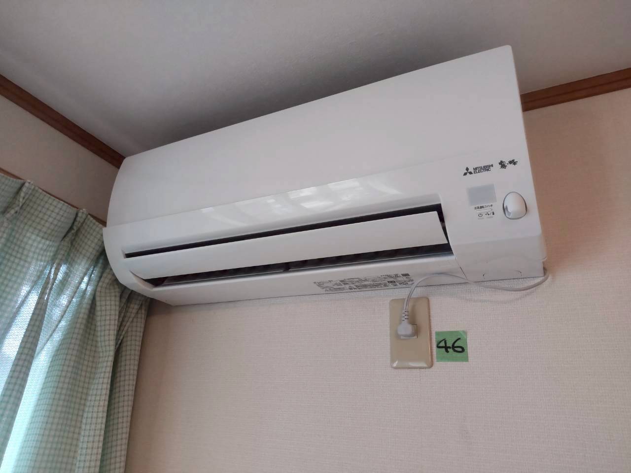 三菱電機 2025年モデル AXVシリーズ 10畳用 MSZ-AXV2825 エアコン交換工事【京都市左京区】