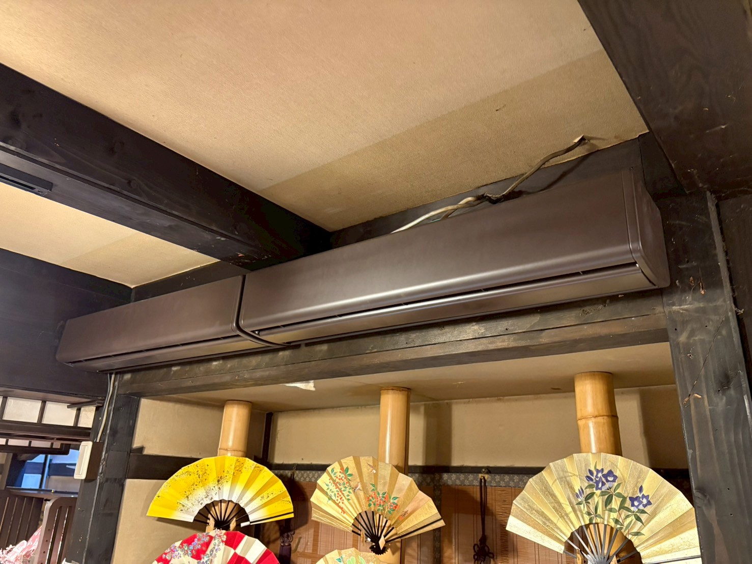 三菱電機 産業用換気送風機 エアーカーテン交換工事GK-2509S3  GK-2512S3【京都市中京区】