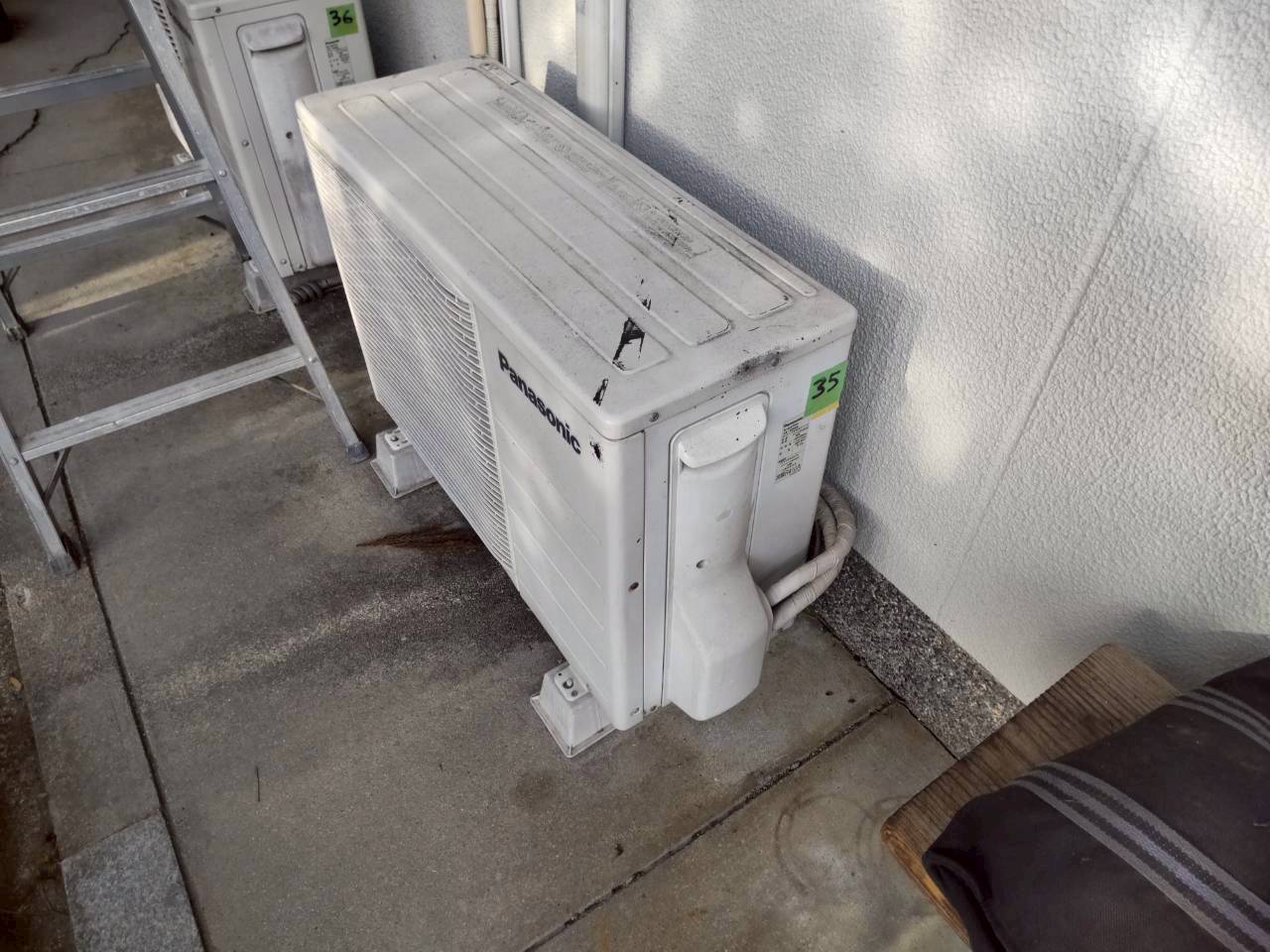 パナソニック インバーター冷暖房除湿タイプ ルームエアコンCS-565DEX2 エアコン交換工事【京都市左京区】