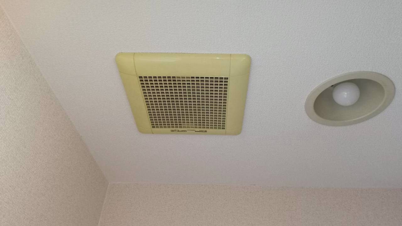 三菱電機 換気扇 交換工事 VD-10ZC2【京都市左京区の不動産管理会社様より】