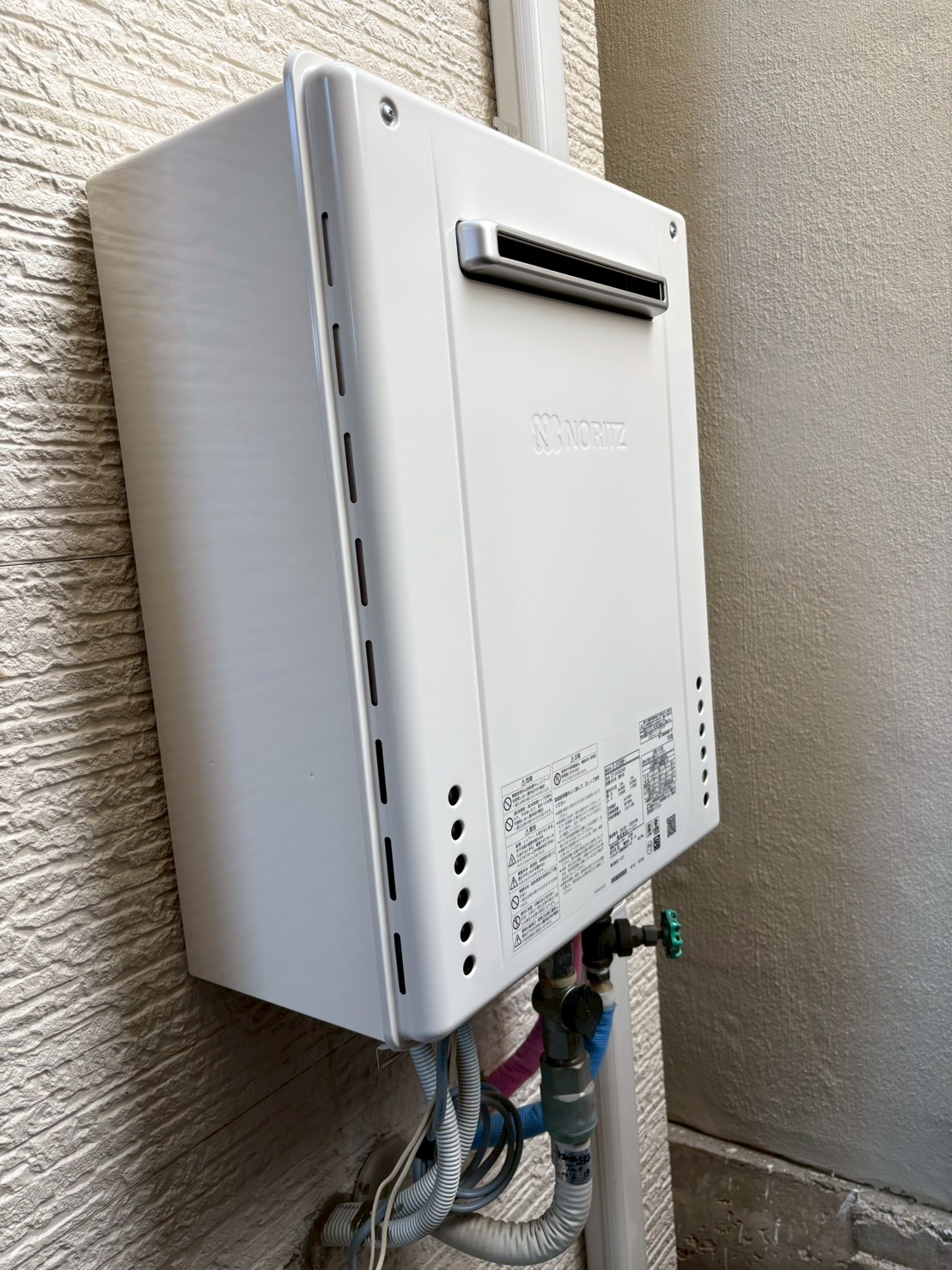 ノーリツ ガスふろ給湯器交換工事(都市ガス用 オートタイプ 24号)GT-2470SAW-1BL 【京都市上京区】