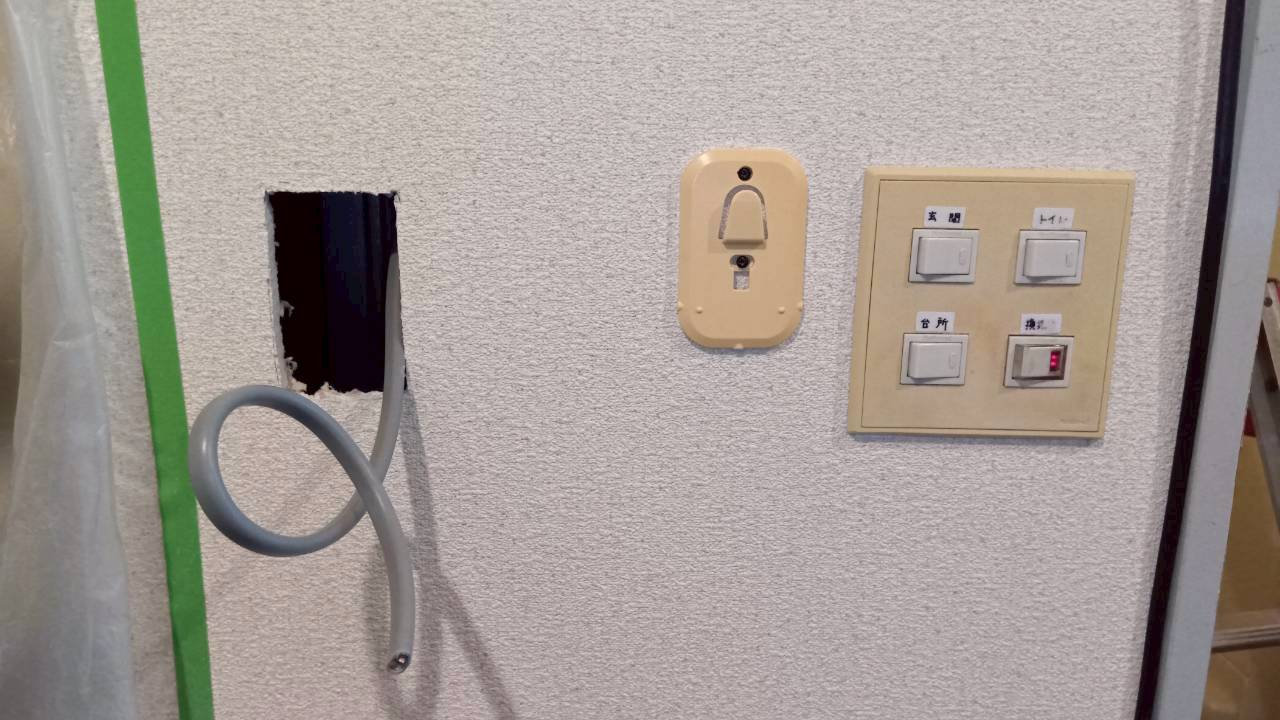 専用回路増設工事及びコンセント増設【京都市北区】