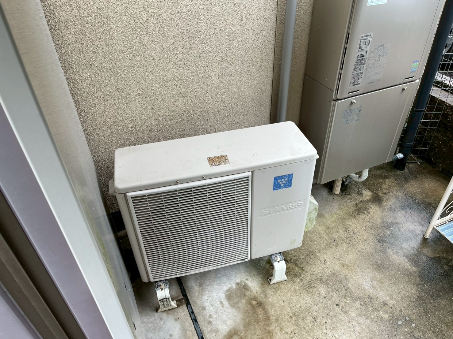 日立 ルームエアコン交換工事 白くまくん 6畳用 RAS-AJ2226S W 【京都市北区】