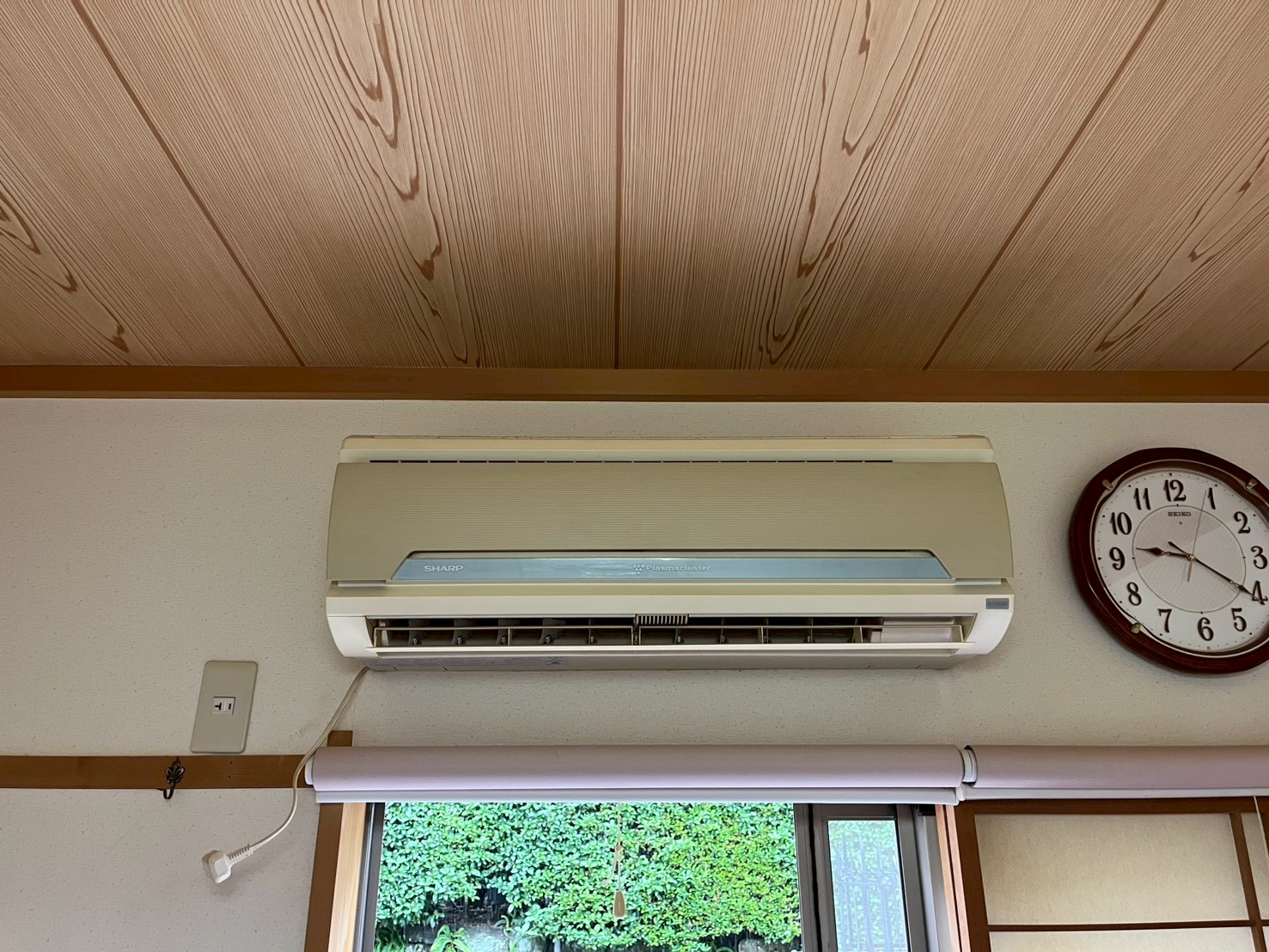 日立 ルームエアコン交換工事 白くまくん 6畳用 RAS-AJ2226S W 【京都市北区】