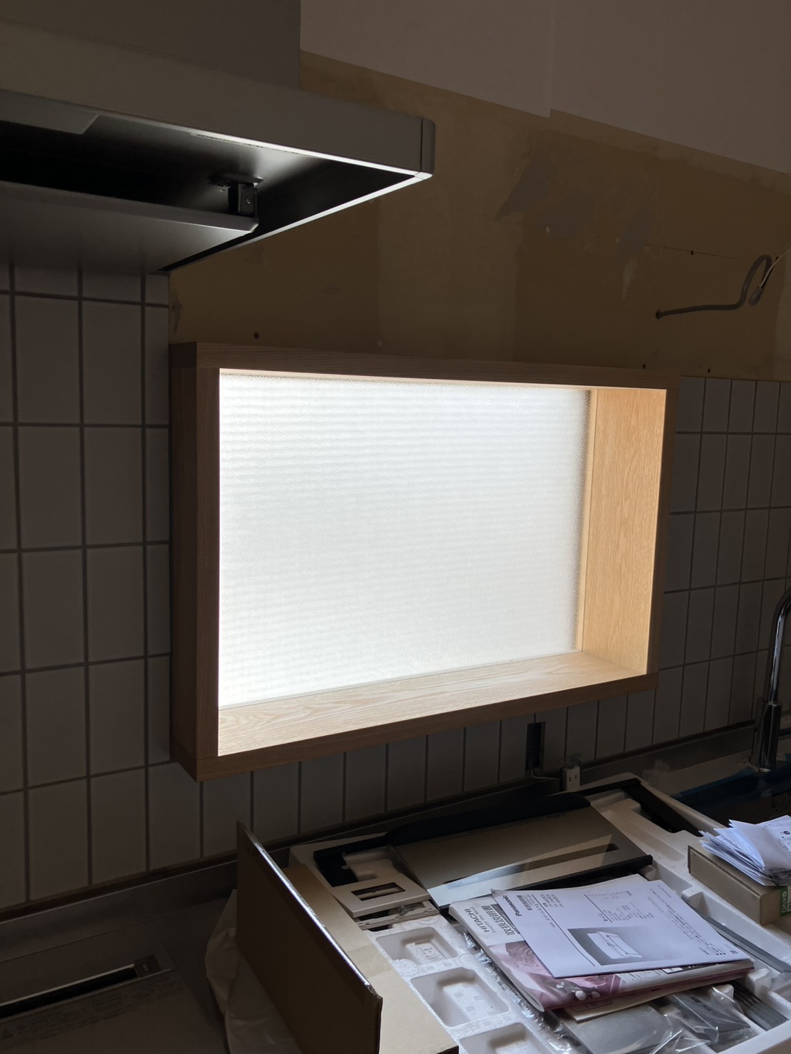 内窓取付工事 YKKap プラマードU FIXオーダー完成品 【京都市北区】