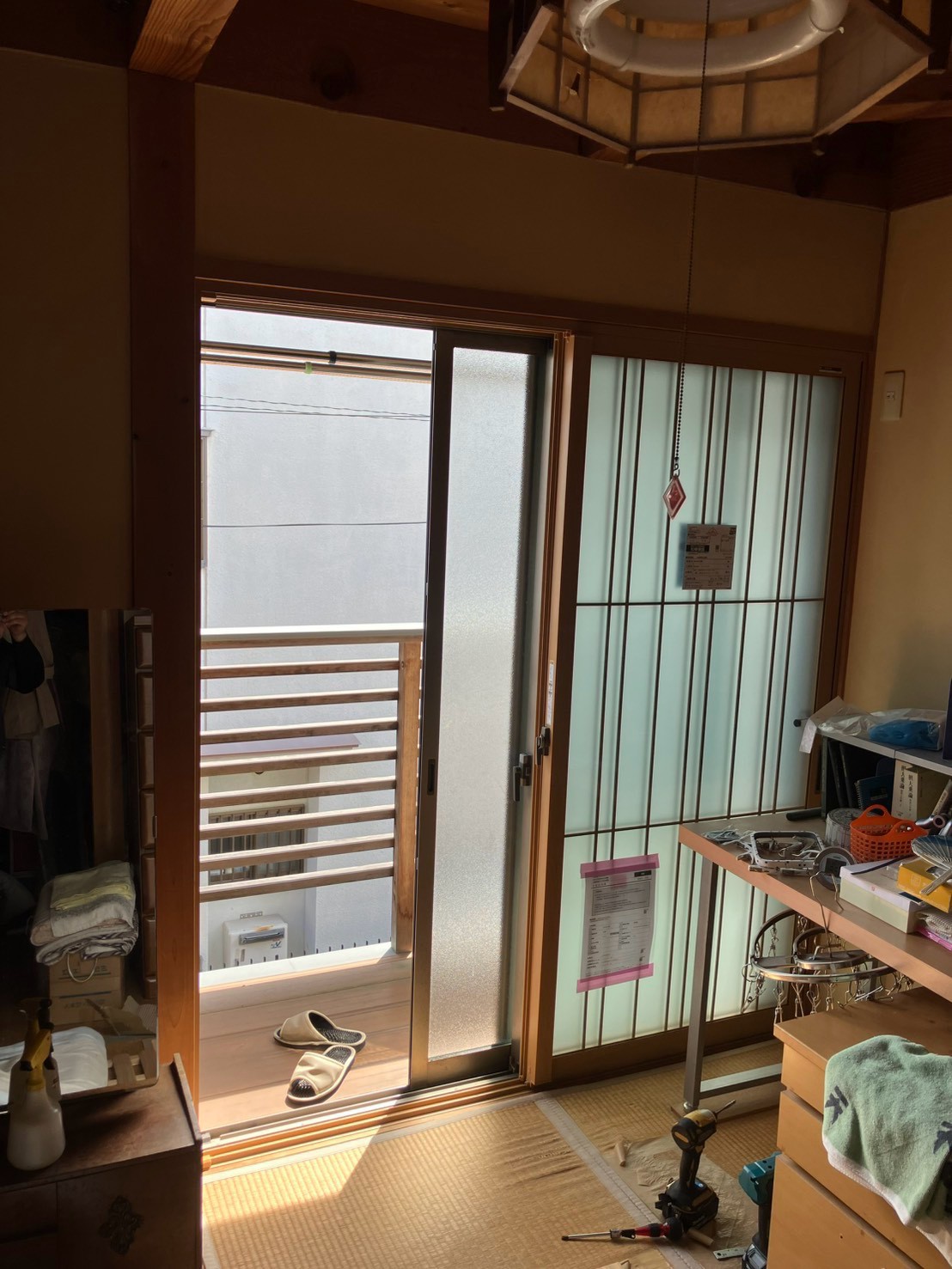 ＹＫＫ ウチリモ　引違い窓  内窓増設工事【京都市北区】